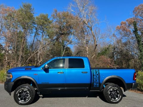 Hydro Blue Pearl Ram 2500 Power Wagon Crew Cab 4x4.  Click to enlarge.