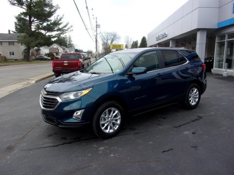 Pacific Blue Metallic Chevrolet Equinox LT AWD.  Click to enlarge.