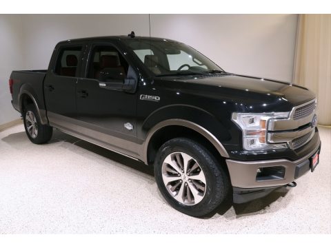 Agate Black Ford F150 King Ranch SuperCrew 4x4.  Click to enlarge.
