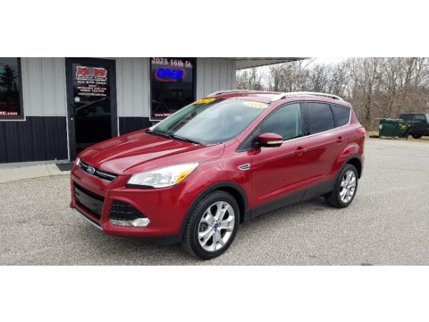 Ruby Red Ford Escape Titanium 1.6L EcoBoost 4WD.  Click to enlarge.