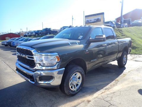 Olive Green Pearl Ram 2500 Tradesman Crew Cab 4x4.  Click to enlarge.