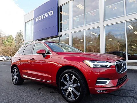 Passion Red Volvo XC60 T6 AWD Inscription.  Click to enlarge.