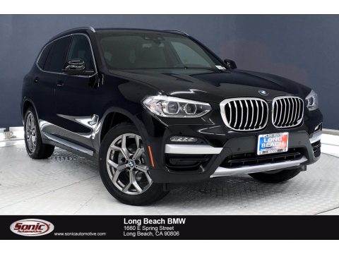 Jet Black BMW X3 sDrive30i.  Click to enlarge.