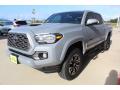 Front 3/4 View of 2021 Toyota Tacoma TRD Sport Double Cab 4x4 #4