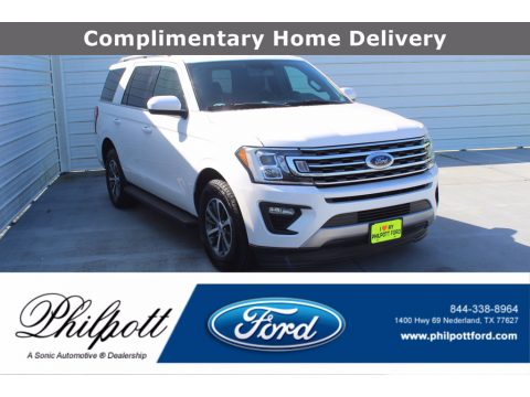 White Platinum Ford Expedition XLT.  Click to enlarge.