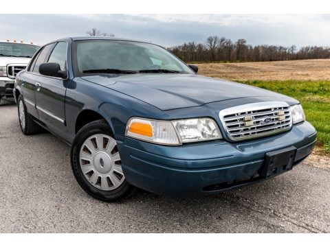 Norsea Blue Metallic Ford Crown Victoria Police Interceptor.  Click to enlarge.