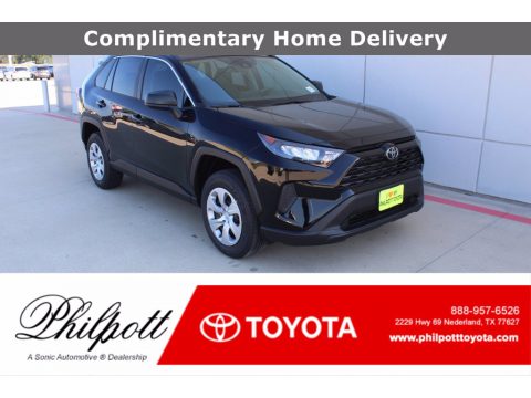 Midnight Black Metallic Toyota RAV4 LE. Click to enlarge. Midnight Black Metallic Toyota RAV4 LE. Click to enlarge.