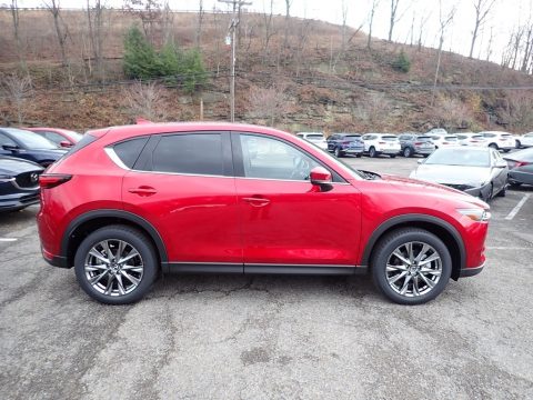 Soul Red Crystal Metallic Mazda CX-5 Signature AWD.  Click to enlarge.