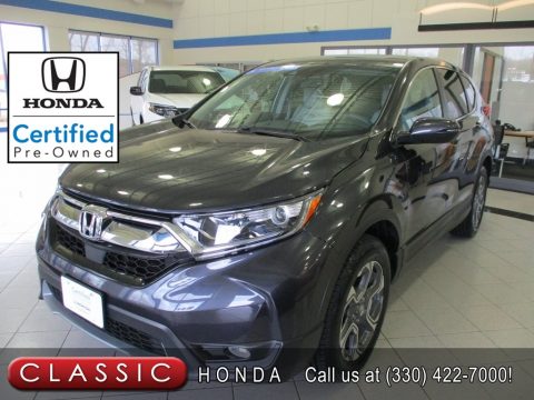 Gunmetal Metallic Honda CR-V EX AWD.  Click to enlarge.