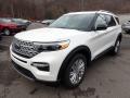 Front 3/4 View of 2021 Ford Explorer Hybrid Limited 4WD #5