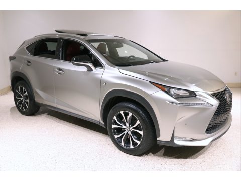 Atomic Silver Lexus NX 200t F Sport AWD.  Click to enlarge.