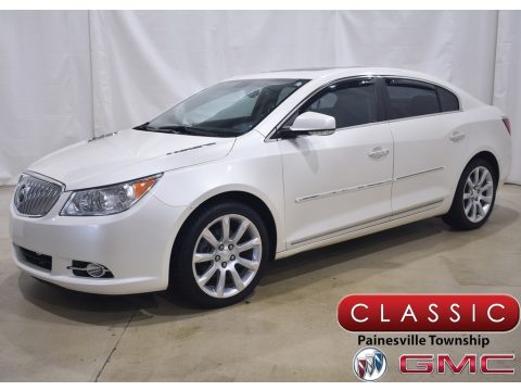 White Diamond Tricoat Buick LaCrosse CXS.  Click to enlarge.