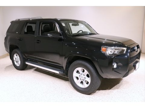Midnight Black Metallic Toyota 4Runner SR5 Premium 4x4.  Click to enlarge.
