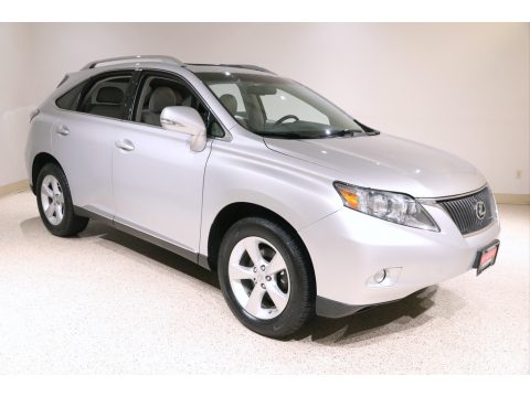 Tungsten Silver Pearl Lexus RX 350 AWD.  Click to enlarge.
