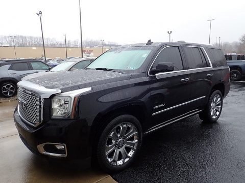 Onyx Black GMC Yukon Denali 4WD.  Click to enlarge.