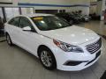 Front 3/4 View of 2017 Hyundai Sonata Eco #4