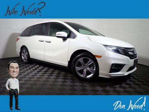 White Diamond Pearl Honda Odyssey EX-L. Click to enlarge. White Diamond Pearl Honda Odyssey EX-L. Click to enlarge.