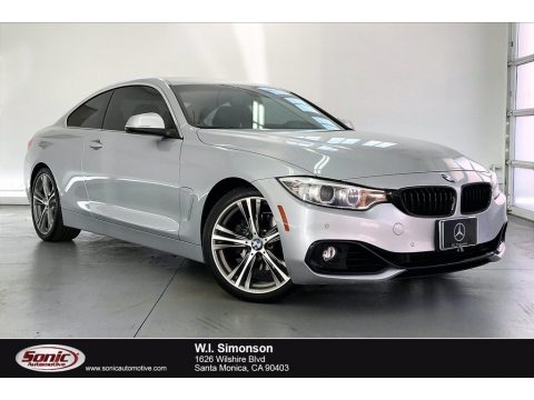 Glacier Silver Metallic BMW 4 Series 428i Coupe.  Click to enlarge.