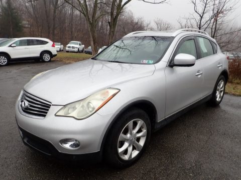 Scarlet Silver Infiniti EX 35 Journey AWD.  Click to enlarge.