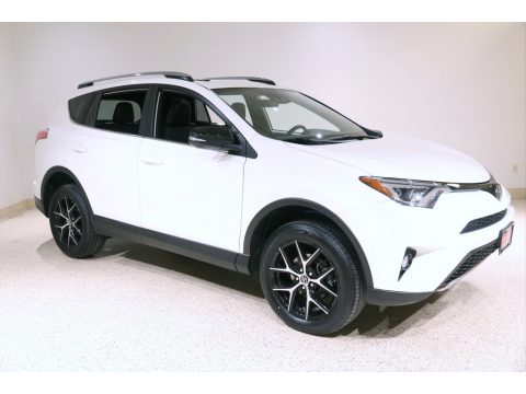Super White Toyota RAV4 SE AWD.  Click to enlarge.