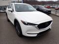 Front 3/4 View of 2021 Mazda CX-5 Sport AWD #3