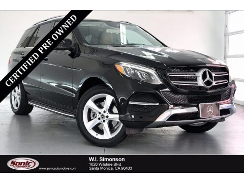 Black Mercedes-Benz GLE 350 4Matic.  Click to enlarge.