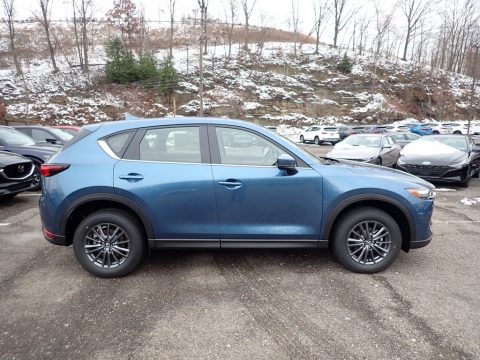 Eternal Blue Mica Mazda CX-5 Sport AWD.  Click to enlarge.