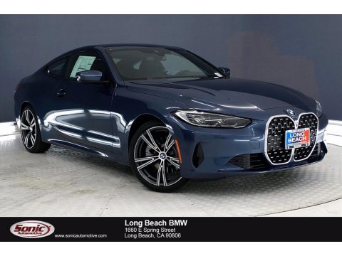 Arctic Race Blue Metallic BMW 4 Series 430i Coupe.  Click to enlarge.