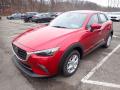 Front 3/4 View of 2021 Mazda CX-3 Sport AWD #5