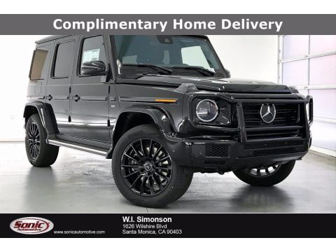 Obsidian Black Metallic Mercedes-Benz G 550.  Click to enlarge.