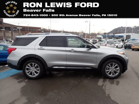 Iconic Silver Metallic Ford Explorer Limited 4WD.  Click to enlarge.