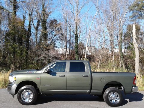 Olive Green Pearl Ram 2500 Tradesman Crew Cab 4x4.  Click to enlarge.