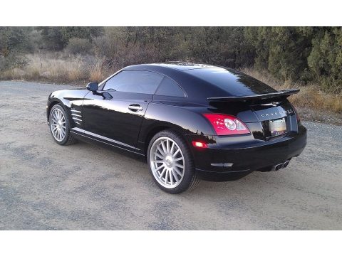 Graphite Metallic Chrysler Crossfire SRT-6 Coupe.  Click to enlarge.