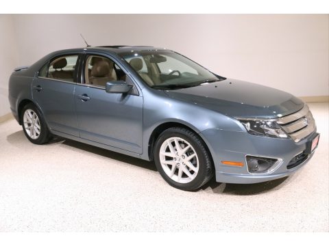 Steel Blue Metallic Ford Fusion SEL.  Click to enlarge.