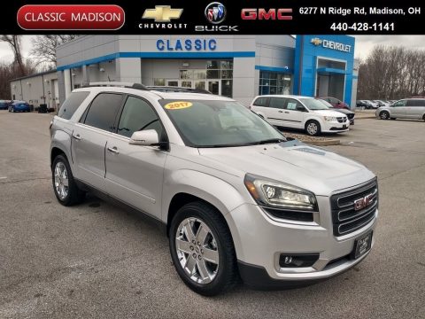 Quicksilver Metallic GMC Acadia Limited AWD.  Click to enlarge.