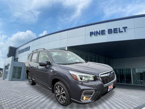 Magnetite Gray Metallic Subaru Forester 2.5i Limited.  Click to enlarge.