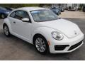 Front 3/4 View of 2017 Volkswagen Beetle 1.8T Classic Coupe #2