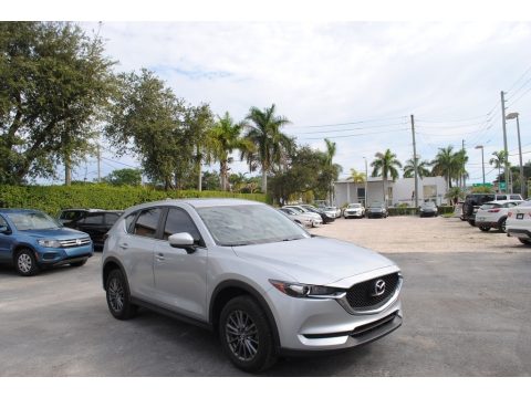 Sonic Silver Metallic Mazda CX-5 Sport.  Click to enlarge.