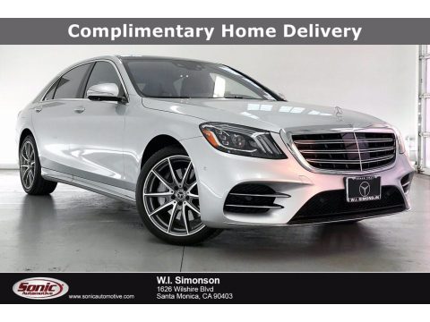 Iridium Silver Metallic Mercedes-Benz S 450 Sedan.  Click to enlarge.