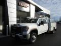 2020 Sierra 3500HD Crew Cab 4WD Chassis Dump Truck #1