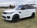 Front 3/4 View of 2021 Land Rover Range Rover Sport HST #2