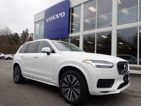 Ice White Volvo XC90 T6 AWD Momentum.  Click to enlarge.