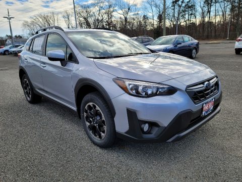 Ice Silver Metallic Subaru Crosstrek Premium.  Click to enlarge.
