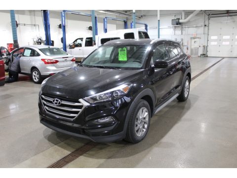 Black Noir Pearl Hyundai Tucson SEL.  Click to enlarge.