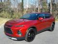 Front 3/4 View of 2019 Chevrolet Blazer 3.6L Leather AWD #2