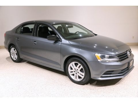 Platinum Gray Metallic Volkswagen Jetta S Sedan.  Click to enlarge.