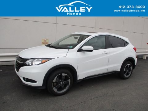 White Orchid Pearl Honda HR-V EX-L AWD.  Click to enlarge.