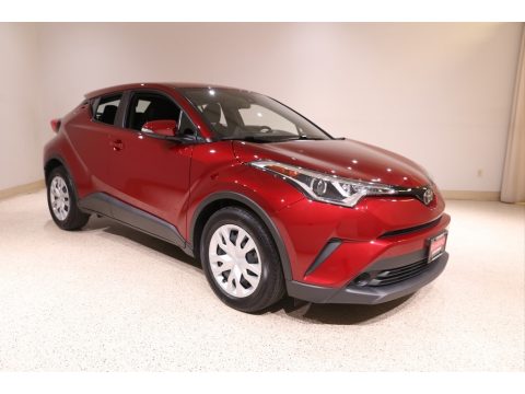 Ruby Flare Pearl Toyota C-HR LE.  Click to enlarge.