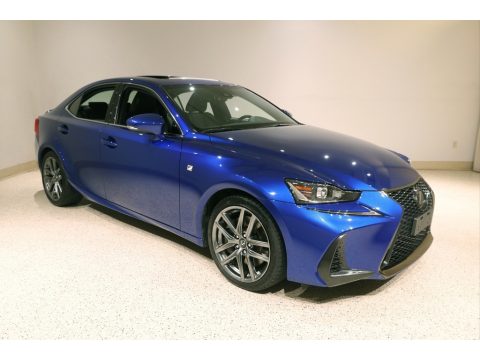 Ultrasonic Blue Mica 2.0 Lexus IS 350 F Sport AWD.  Click to enlarge.
