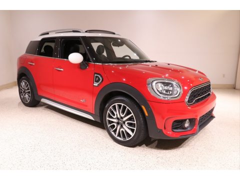 Chili Red Mini Countryman Cooper S ALL4.  Click to enlarge.